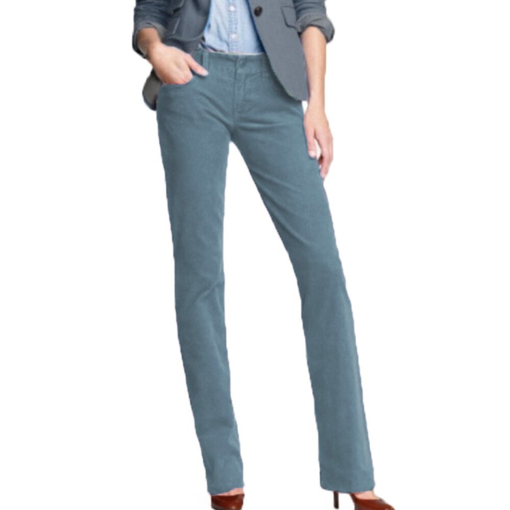 J. Crew Favorite Fit Cords in Eucalyptus - 28S